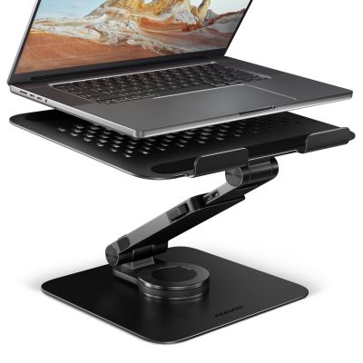 9. Axagon STND-LRB Laptop-Ständer, 360° drehbar, Doppelgelenk, verlängerbar Podstawka pod notebooka i tablet Czarny 43,9 cm (17.3")