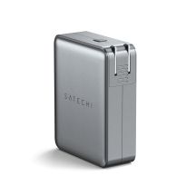 Satechi 4-Port GaN Travel Charger - ładowarka podróżna 145W z 4 adapterami do gniazdek - US, UK, EU, AS (4x USB-C)