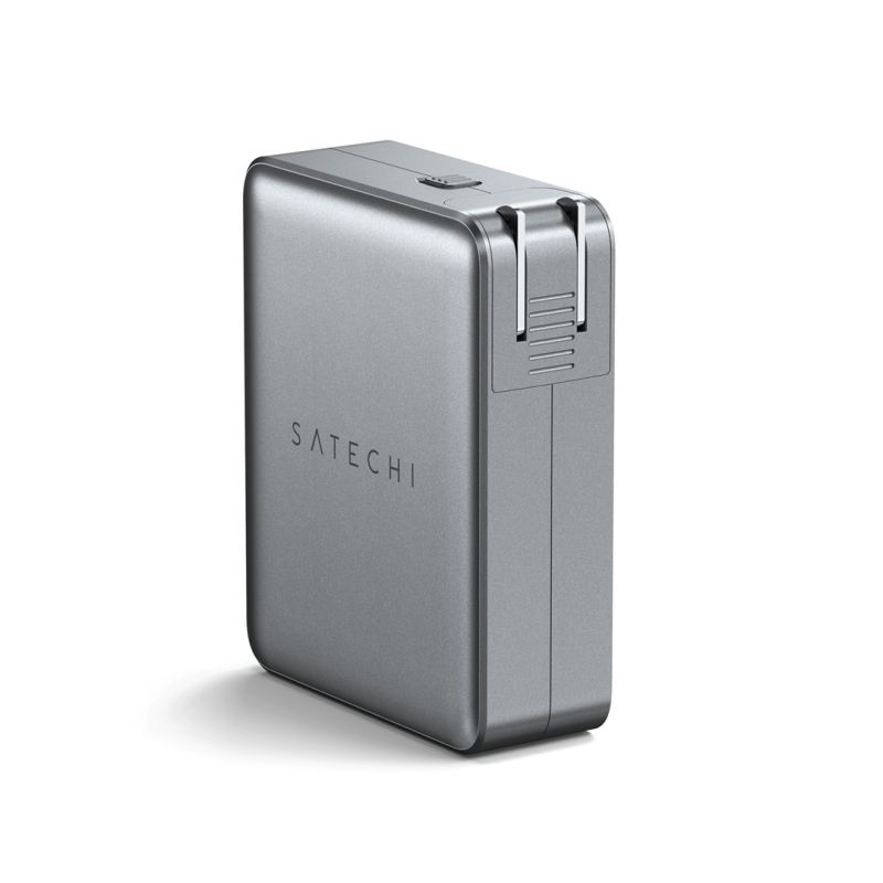 Satechi 4-Port GaN Travel Charger - ładowarka podróżna 145W z 4 adapterami do gniazdek - US, UK, EU, AS (4x USB-C)
