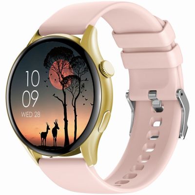 6. Smartwatch Gravity Złoty Pasek + Bransoleta GT11-3