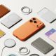 9. Etui Ringke Silicone Magnetic MagSafe na iPhone 17 Pro Max - pomarańczowe