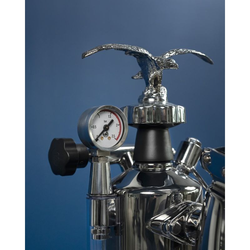 18. La Pavoni Ekspres do kawy Dźwignia ręczna Milano srebrny