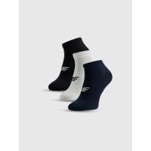 Skarpetki stopki (3-pack) męskie 4F 4FRSS26USOCM0834-91S