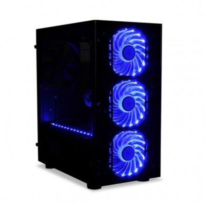 4. Obudowa IBOX MINI TOWER PASSION V4 GAMING OPV4 (Micro ATX; kolor czarny)