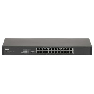 5. Cudy GS1024L przełącznik sieciowy Gigabit Ethernet (10/100/1000) 1U Czarny