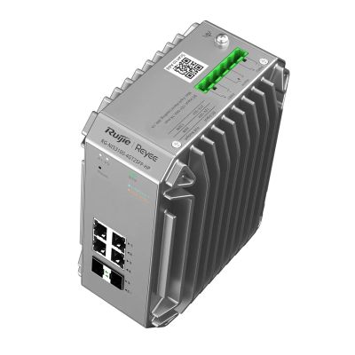 4. Ruijie Networks RG-NIS3100-4GT2SFP-HP przełącznik sieciowy Zarządzany L2 Gigabit Ethernet (10/100/1000) Obsługa PoE Szary