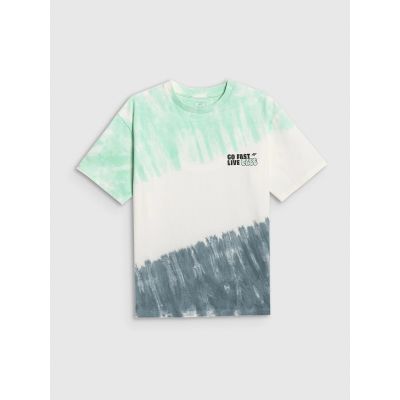 5. T-shirt bawełniany chłopięcy 4F 4FJRSS26TTSHM4172-90A