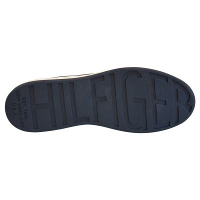 5. Buty męskie Tommy Hilfiger Retro Court Mix Cupsole białe - FM0FM04006 YBR