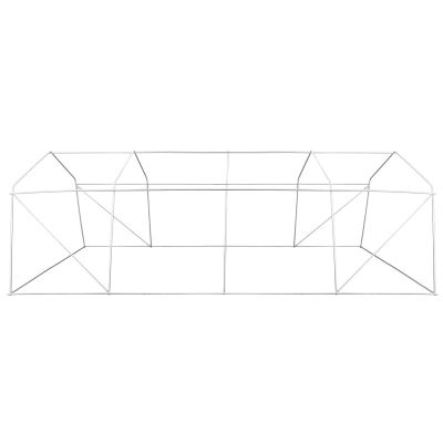 40. SZKLARNIA TUNEL OGRODOWY 300x600x200CM PE KONSTRUKCJA STAL ZIELONY