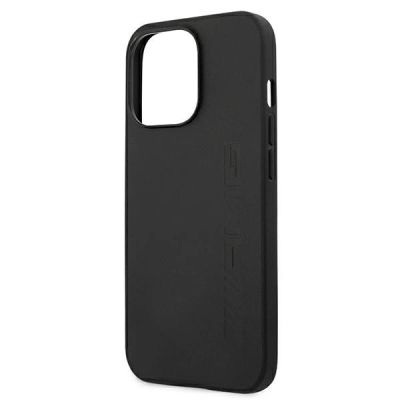 6. Etui AMG Leather Hot Stamped na iPhone 13 Pro / 13 6,1" - czarne