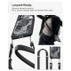 13. Etui Spigen Ultra Hybrid Mag MagSafe na Samsung Galaxy S26 Zero One - przezroczysto-czarne