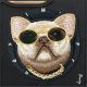 8. Etui Nimmy Glasses Cool Dog MagSafe do iPhone 16 Pro - czarny
