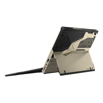4. ASUS ROG Flow Z13-KJP GZ302EAC-RU178W AMD Ryzen AI Max+ 395 Hybryda (2w1) 34 cm (13.4") Ekran dotykowy WQXGA 128 GB LPDDR5x-SDRAM 1 TB SSD Wi-Fi 7 (802.11be) Windows 11 Home Niemiecki Czarny, Biały, Złoto