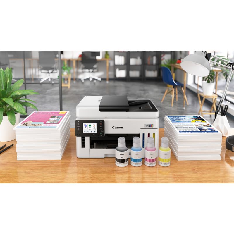60. Drukarka atramentowa Canon MAXIFY GX6150 Kolor Format A4 Sieć Wi-Fi
