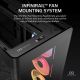 6. Obudowa Corsair FRAME 4500X LX-R RGB Tempered Glass Mid-Tower, Black