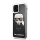 2. Etui Karl Lagerfeld Iconic Glitter na iPhone 11 Pro - czarne