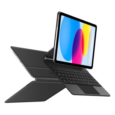 3. Etui Tech-Protect Smartcase Magnetic z klawiaturą na iPad 10.9” 2022 / iPad 11” 2025 - czarne