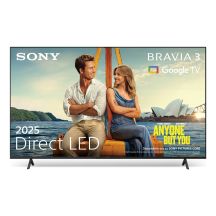Sony K-50S3 127 cm (50") 4K Ultra HD Smart TV Wi-Fi Czarny