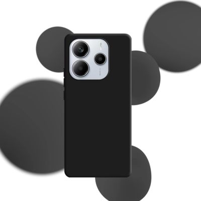 6. Etui 3mk Silicone Case na Xiaomi Redmi Note 14 5G - czarne