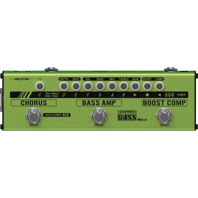 Valeton Dapper Bass Mini - multiefekt gitarowy