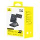 4. Ładowarka bezprzewodowa Baseus PicoGo AF21 3w1 Qi2.2 35W z kablem USB-C 1m - czarna