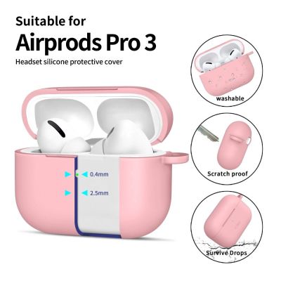 4. Etui Tech-Protect Silicone Hook na AirPods Pro - różowe
