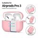 4. Etui Tech-Protect Silicone Hook na AirPods Pro - różowe