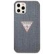 3. Etui Guess Jeans Collection na iPhone 12 Pro Max - granatowe