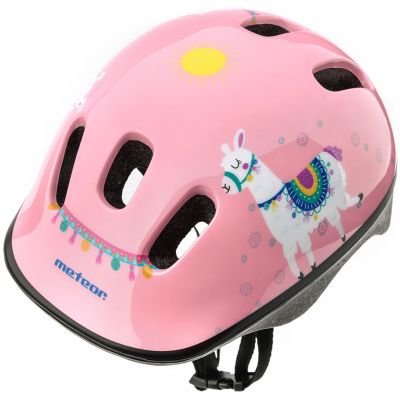 5. Kask rowerowy Meteor KS06 Lama Jr 24813