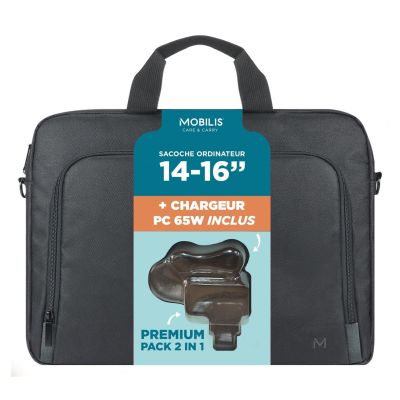 Mobilis 003089 torba na laptop 40,6 cm (16") Torba ładowana od góry Czarny