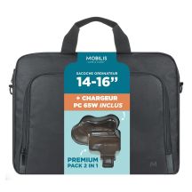 Mobilis 003089 torba na laptop 40,6 cm (16") Torba ładowana od góry Czarny