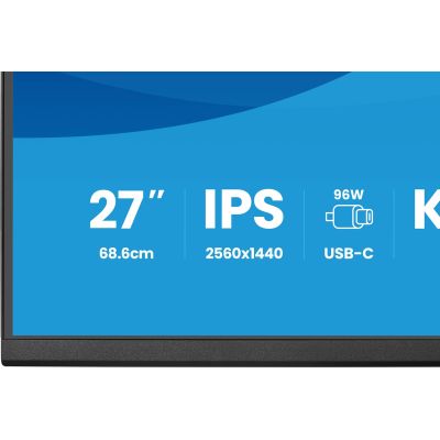 28. iiyama ProLite XB2797QSNP-B1 monitor komputerowy 68,6 cm (27") 2560 x 1440 px Quad HD LED Czarny