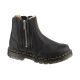 Dr. Martens 2976 Alyson w Zips Zip Up Chelsea Boot DM43609001 Czarne 36