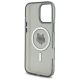 7. Etui Karl Lagerfeld IML Metal Choupette Head MagSafe na iPhone 16 Pro Max - czarne