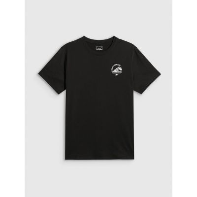 6. T-shirt relaxed z nadrukiem męski 4F 4FRSS26TTSHM4296-20S