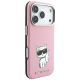 4. Etui Karl Lagerfeld Smooth Choupette Sketch MagSafe do iPhone 18 Pro / 17 Pro - różowe