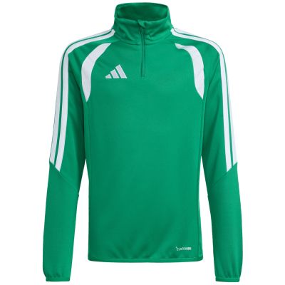 3. Bluza dla dzieci adidas Tiro 26 League Training Top zielono-biała JY7160