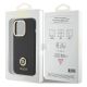 8. Etui Guess Silicone Logo Strass 4G do iPhone 15 Pro - czarne