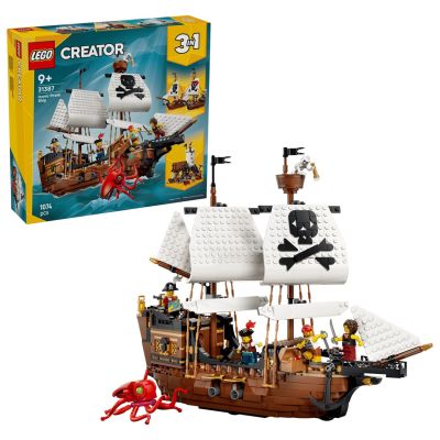 20. LEGO Creator 3w1 31387 - Legendarny statek piracki