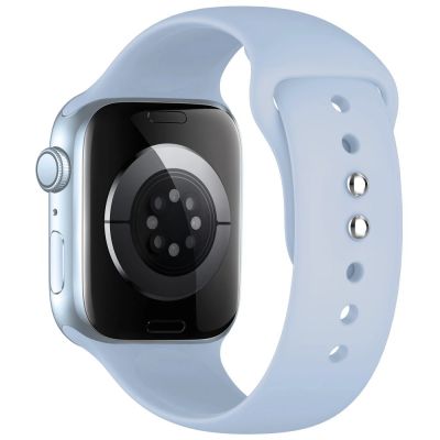 2. Pasek Tech-Protect Silicone na Apple Watch 40 / 41 / 42 mm - jasnoniebieski