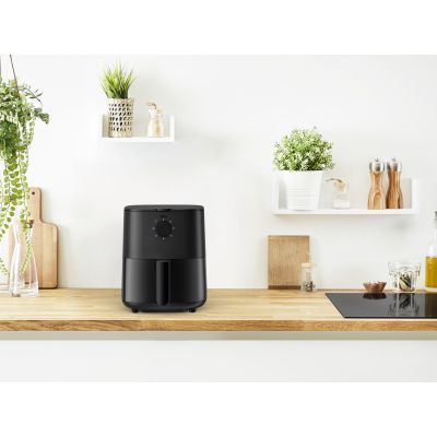 9. Tefal Easy Fry EY1308 Pojedyńczy 3,5 l Autonomiczny 1030 W Frytkownica na gorące powietrze Czarny