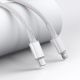 9. Kabel Baseus CATLGD-A02 Lightning - USB-C PD 20W 480Mb/s 2m - biały