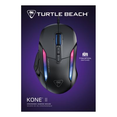 11. Turtle Beach Kone II myszka Gaming Po prawej stronie USB Typu-A Optyczny 26000 DPI