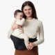 2. Momcozy Hip Seat Baby Carrier Black Medium | Nosidełko z siedziskiem biodrowym | Ergonomiczne, kolor czarny, rozmiar M