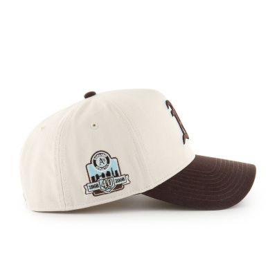 3. Brand `47 czapka z daszkiem Oakland Athletics Coop Sure Shot BCPTN-MDTTC18GWP-BN08
