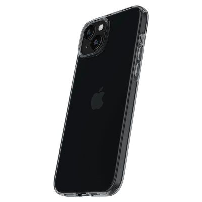 5. Etui Spigen Crystal Flex na iPhone 15 Plus - szaro-przezroczyste