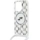 4. Etui Karl Lagerfeld IML Crossbody Monogram Karl & Choupette Head MagSafe na iPhone 15 Pro Max - przezroczyste