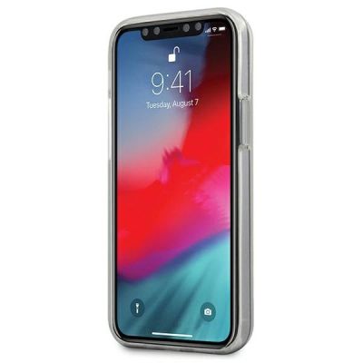 3. Etui Guess Triangle Collection na iPhone 12 mini - czarne