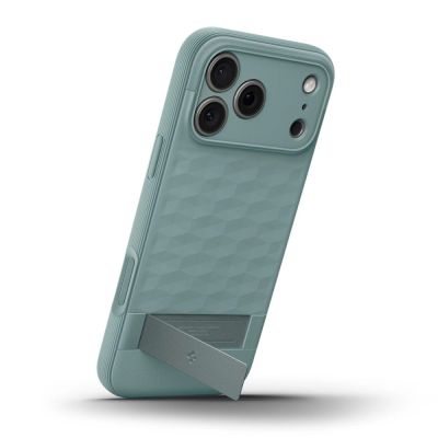 12. Etui Spigen Parallax "S" MagSafe na iPhone 17 Pro Max - zielone