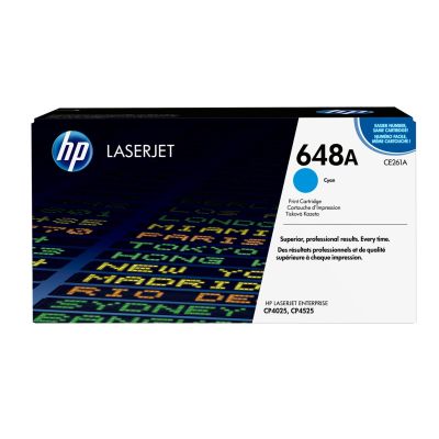 48. HP 648A oryginalny wkład z błękitnym tonerem LaserJet